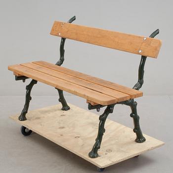 SOFFA, gjutjärn, 1900-tal.