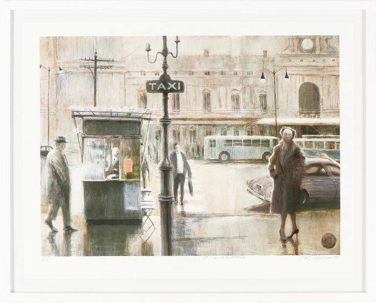 MATS ÅKERMAN, litografi, H.C, signerat.