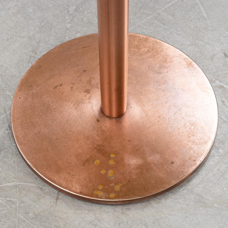 A steel and oak table by Jonas Lindvall Stolab, 2011.