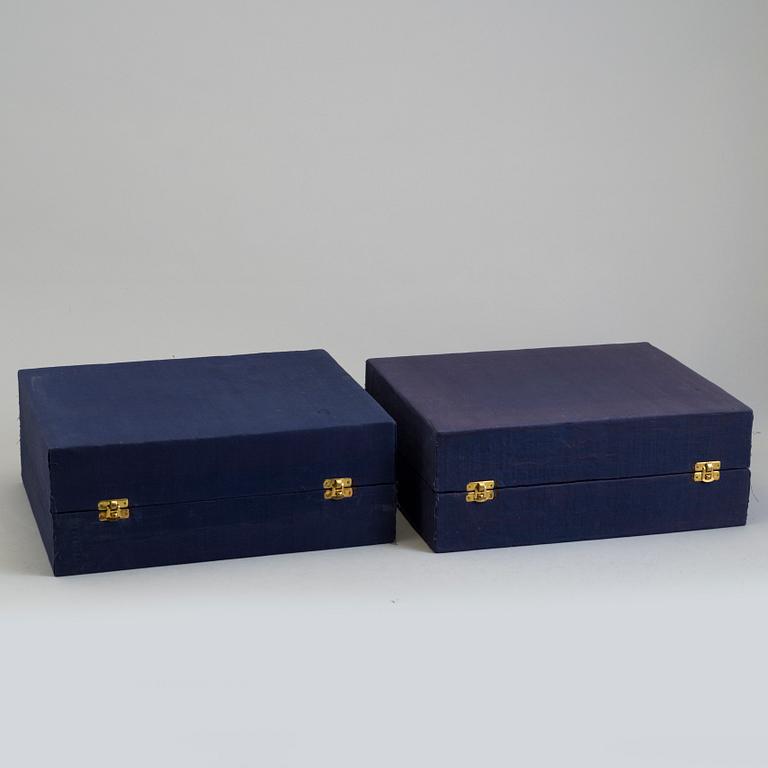 A pair of silverplated candelabra, "Väsby" of the IKEA 18th century series, late 20th century.