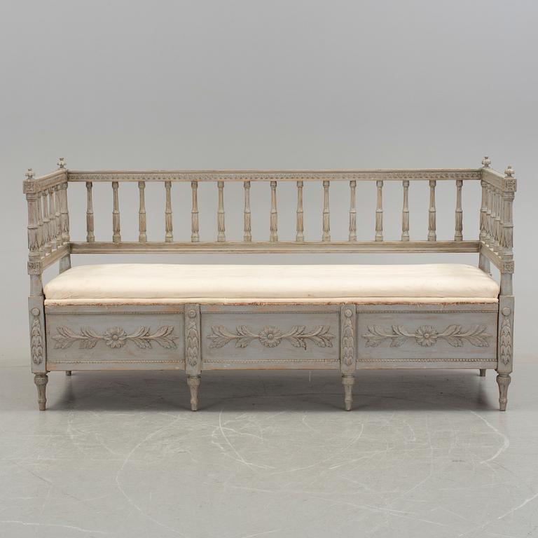 A Gustaviansofa, 8th century.