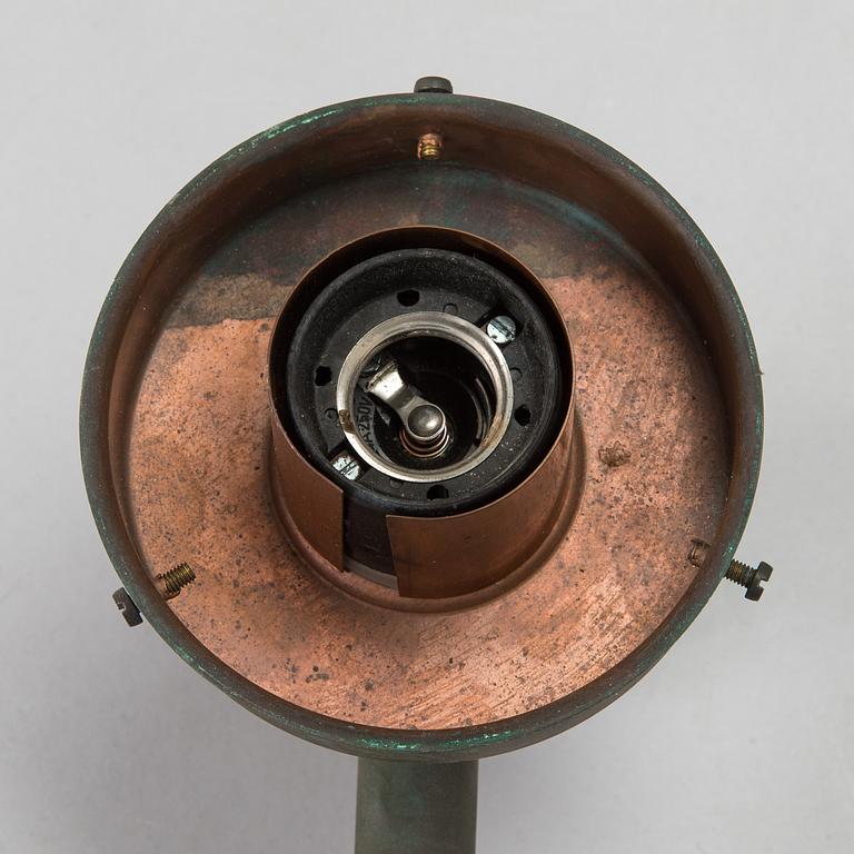 Lisa Johansson-Pape, A set of six of 1970s outdoor wall lights '140-015' for Stockmann Orno.