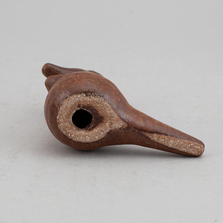 Lisa Larson, figuriin, kivitavaraa, "Kenguru", "Stora Zoo" sarjasta, Gustavsberg.