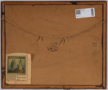 Fritz Lindström, oil on board, signed and dated -29.