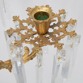 TAKKRONA, biedermeier, 1800-talets mitt. Höjd 101 cm.