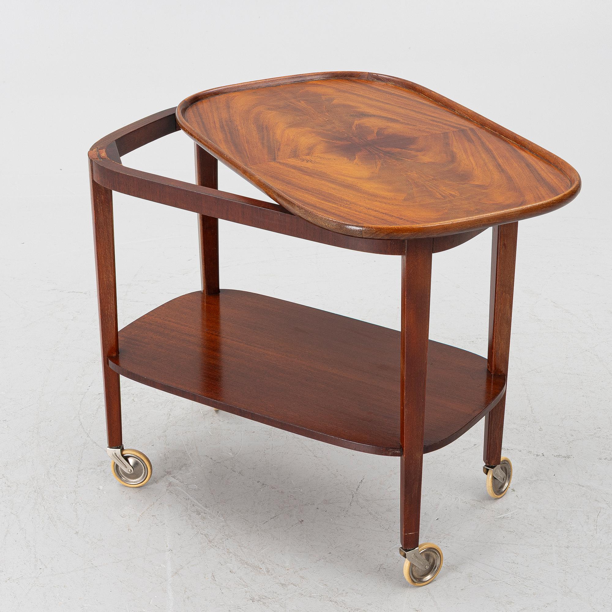 A drinks trolley, Reiners, Mjölby, 1940s.