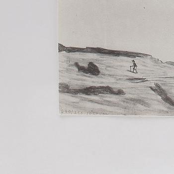 JOCKUM NORDSTRÖM, litografi, signerad Jockum och numrerad 230/250.