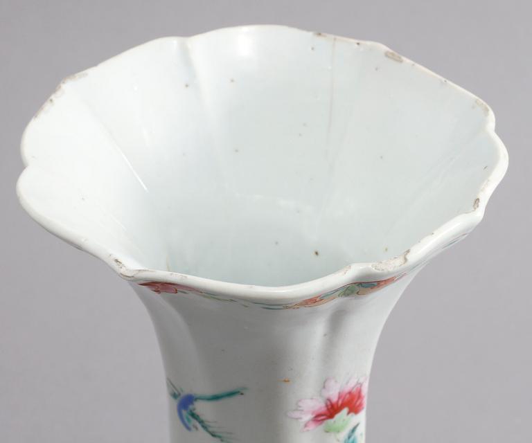 VAS, porslin, kina, Qianlong, 1700-tal.