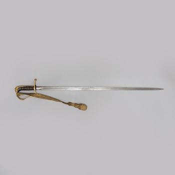 AN INFANTRY SABRE, 1899 pattern.