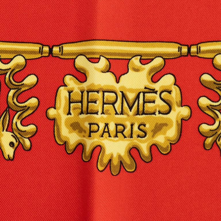 Hermès, scarf, "The Golden Riders".