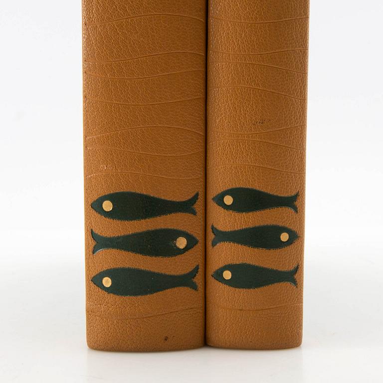 Böcker 3 vol "Fiskar och fiske i Norden" samt "Oss sportfiskare emellan".