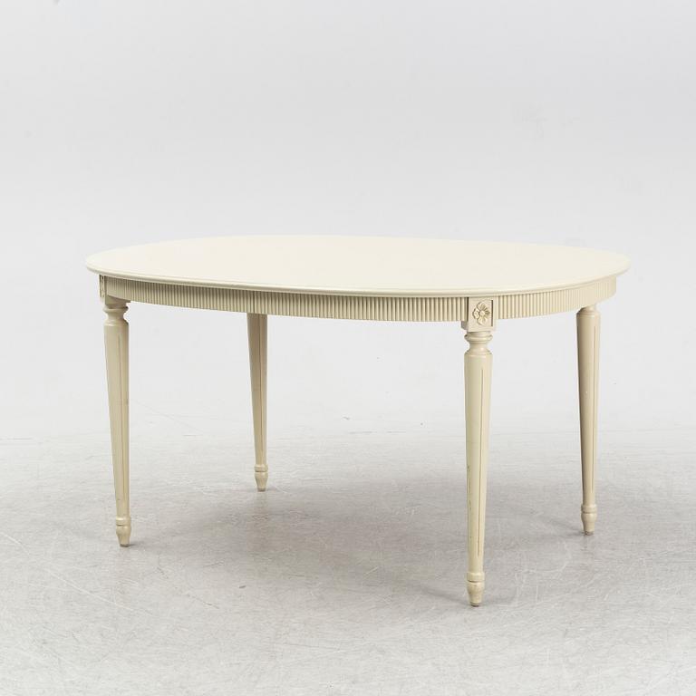Matbord, Gustaviansk stil, Citymöbler, Tibro, 1979.