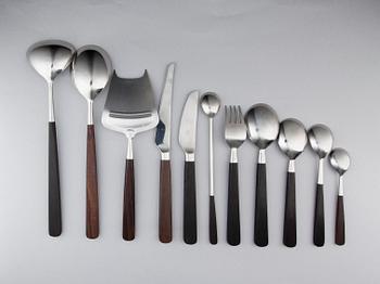 Bertel Gardberg, BERTEL GARDBERG, A FLATWARE SERVICE, 81 PIECES.