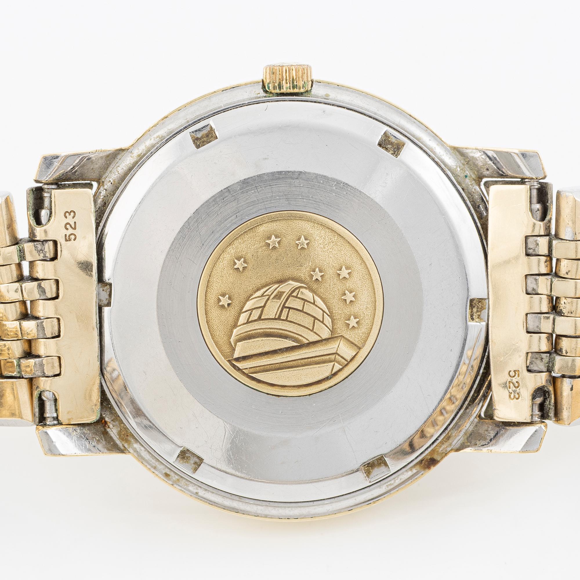 Omega, Constellation, "Pie-Pan", wristwatch, 35 mm.
