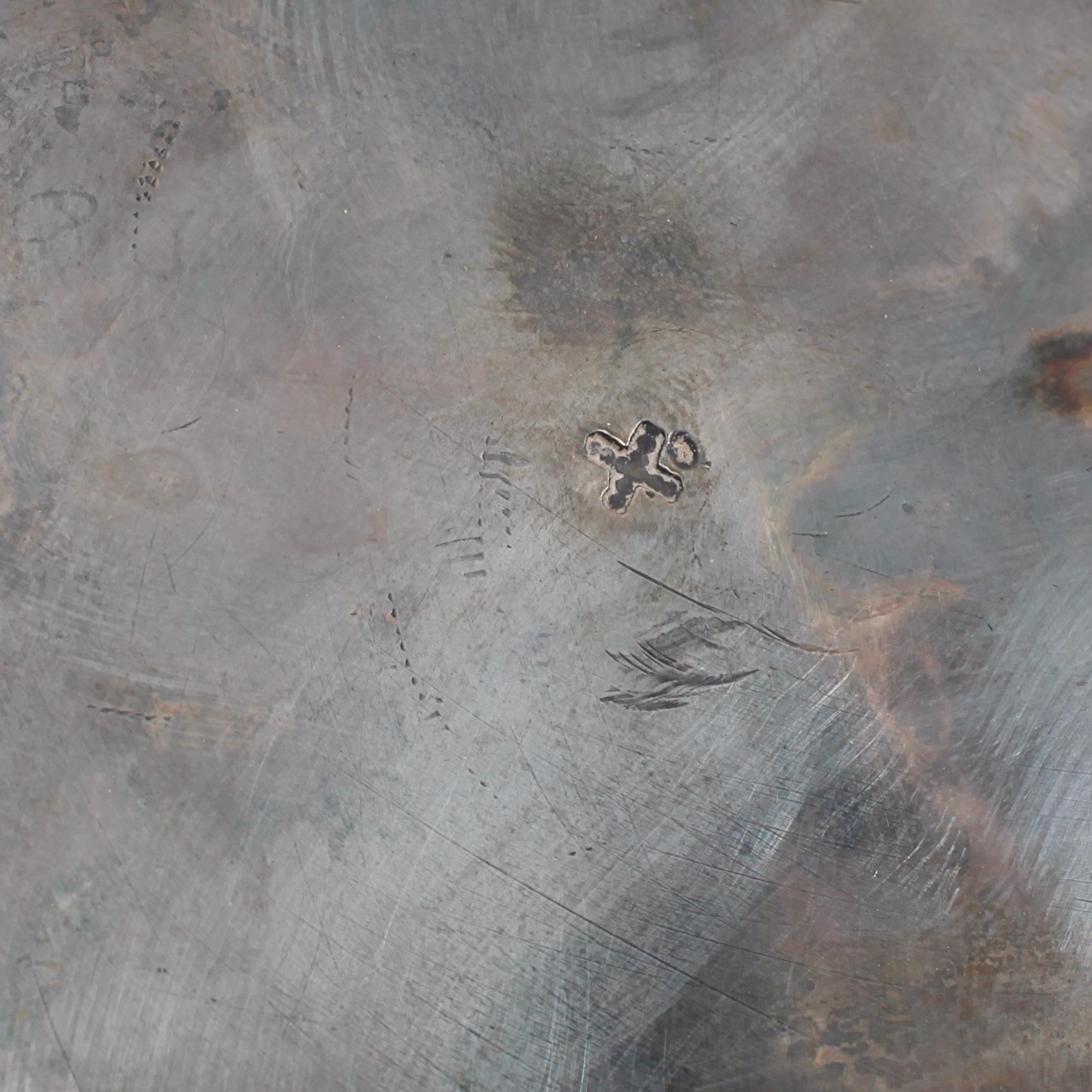 TEKÖK på RECHAUD, nysilver, nyrokoko, 1800-talets slut.