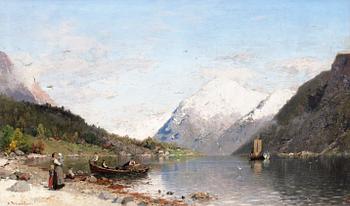 Georg Anton Rasmussen, Fjordlandskap.