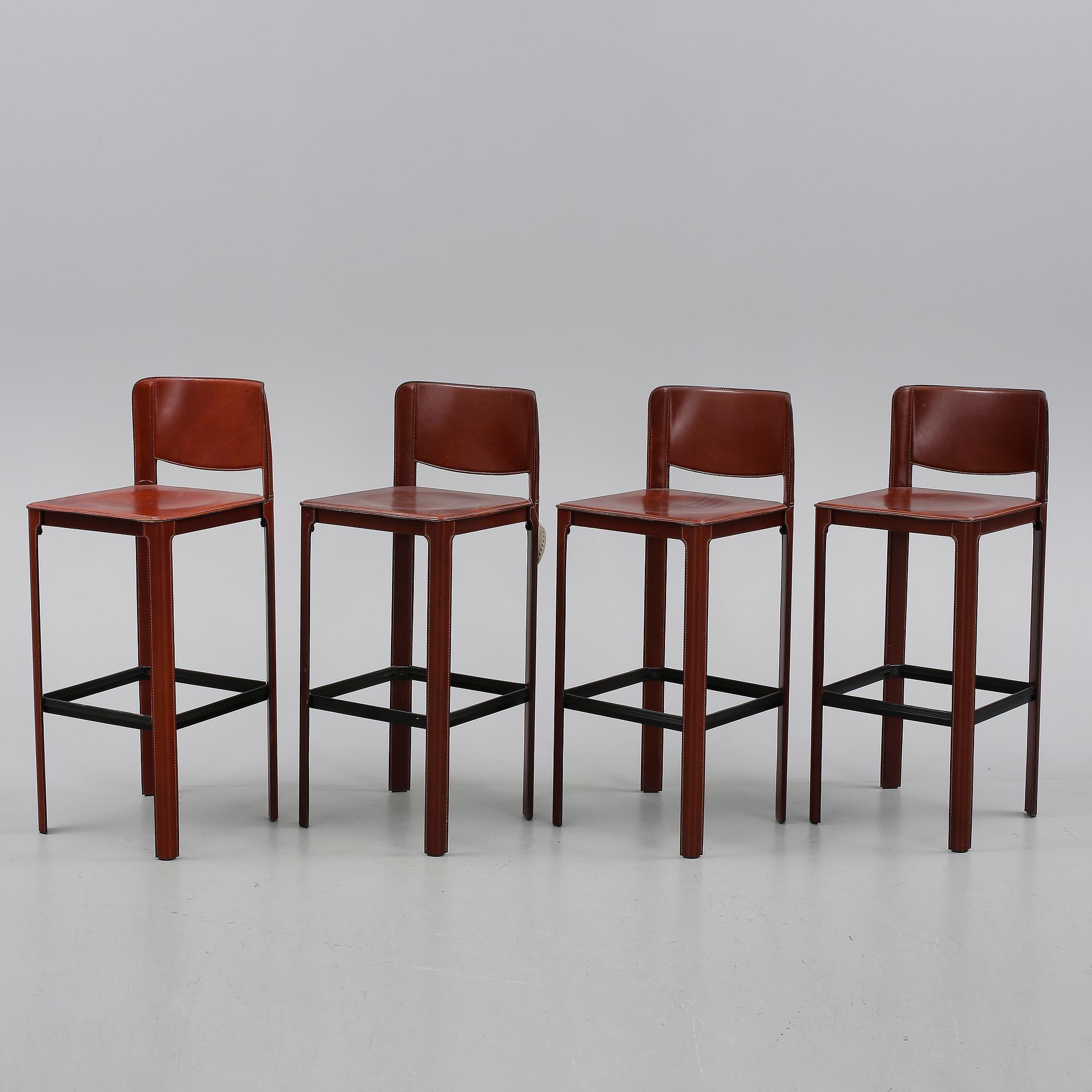 BARSTOLAR, 4 st, Tito Agnoli, Matteograssi, Italien, 2000-tal.