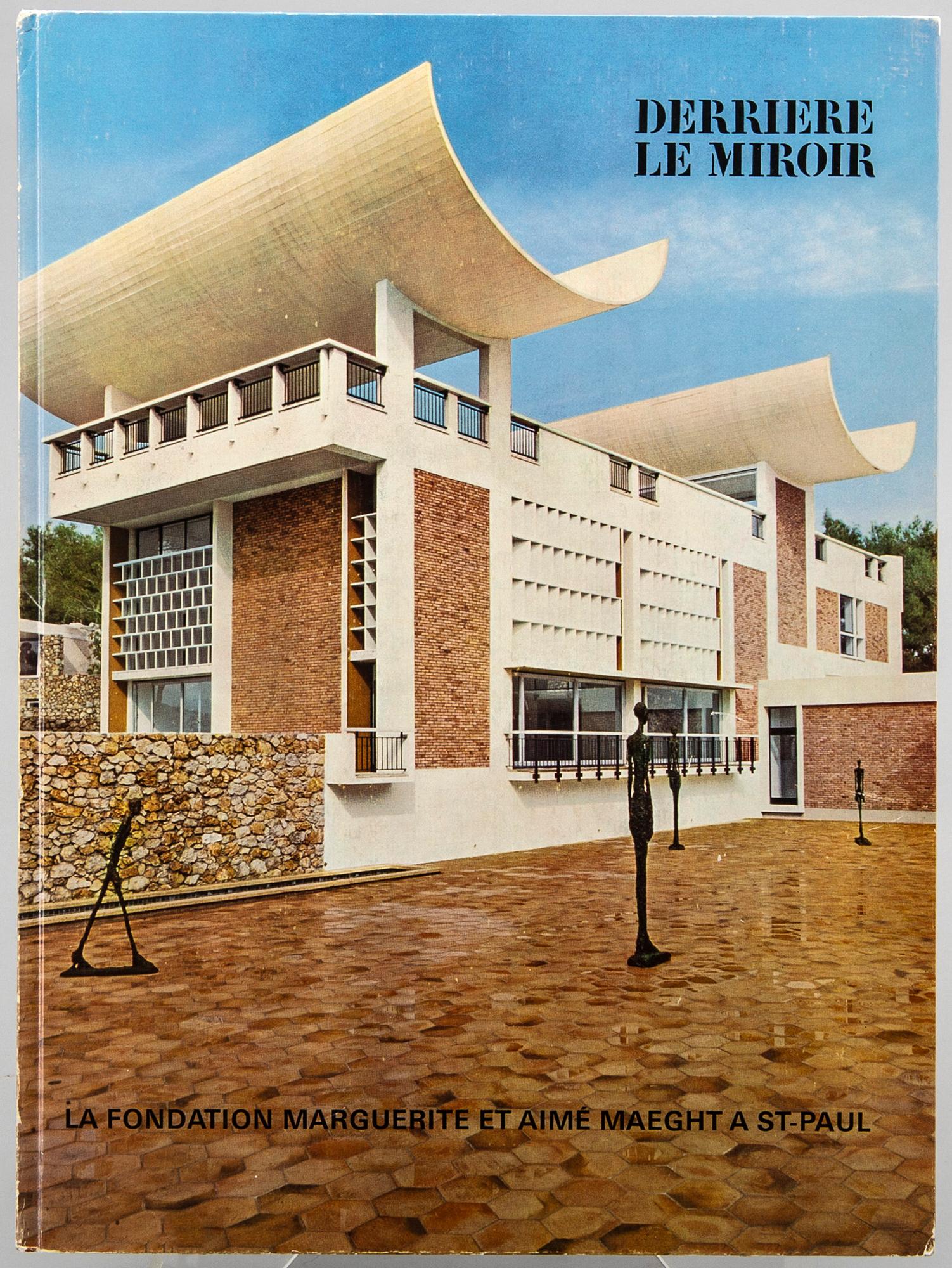 Derrière le Miroir nr 148 1964, "Fondation Marguerite et Aimé Maeght a Saint Paul".