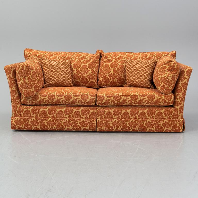 A contemporary sofa bed.