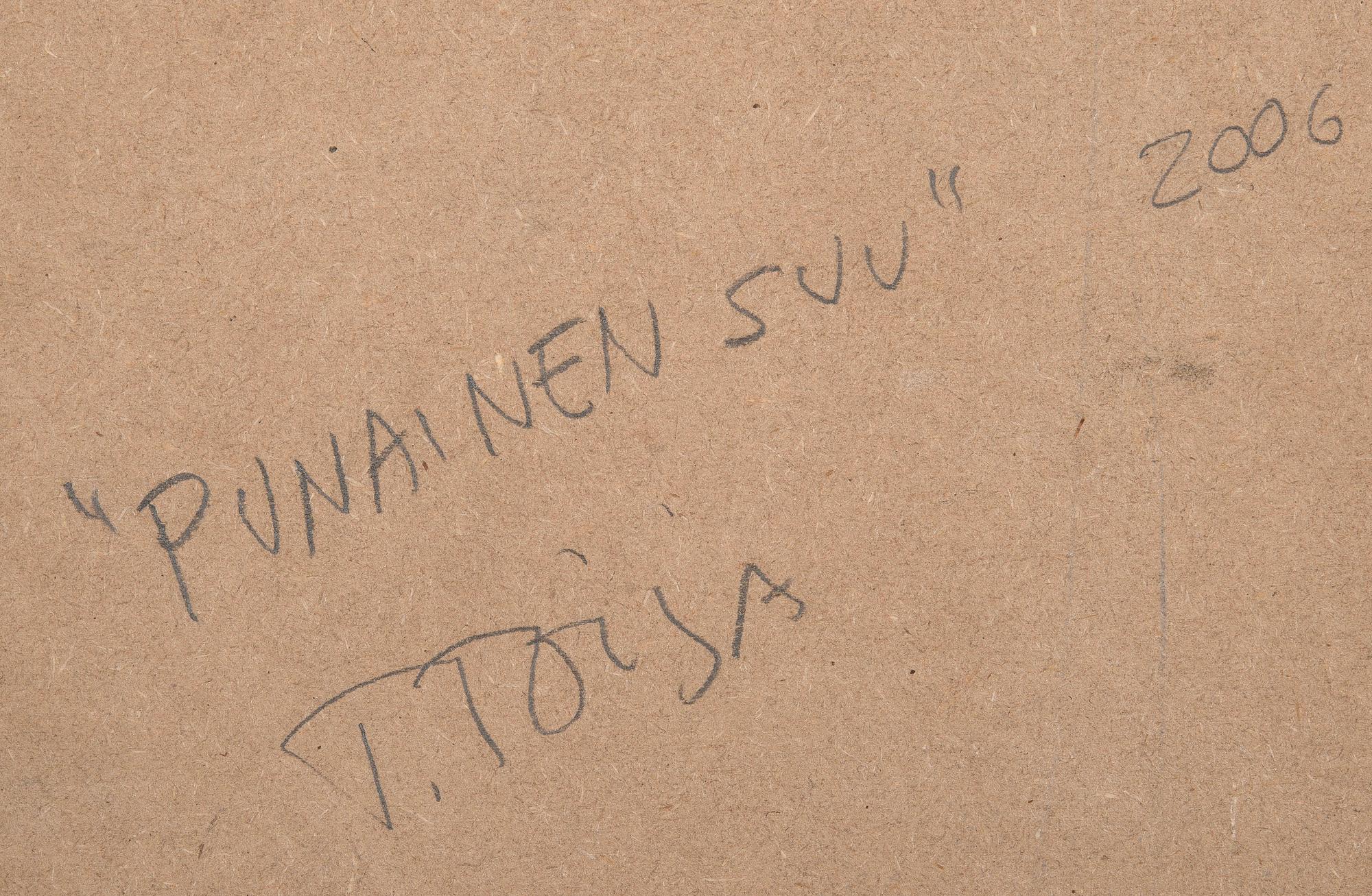Tommi Toija, "PUNAINEN SUU".