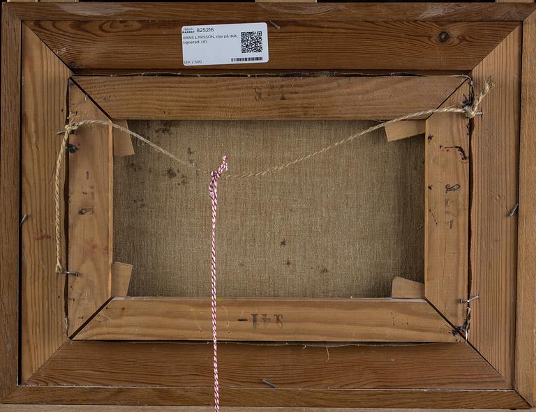 HANS LARSSON, olja på duk, signerad och daterad -57.