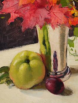 Olle Hjortzberg, Still Life with Maple Leaves.