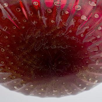 VAS, glas, Murano, signerad, 1900-talets mitt.
