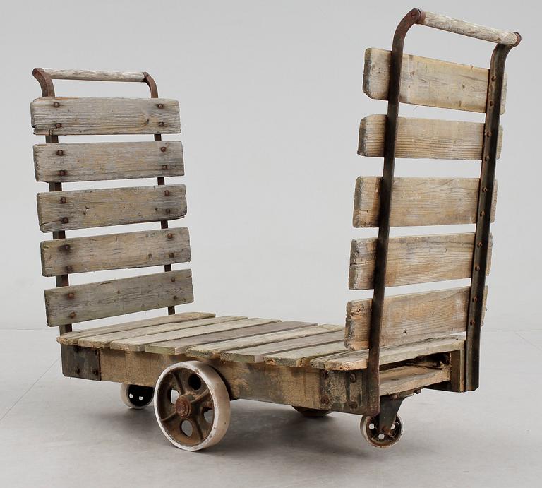 BAGAGEVAGN, Stockamöllan, 1900-talets mitt.