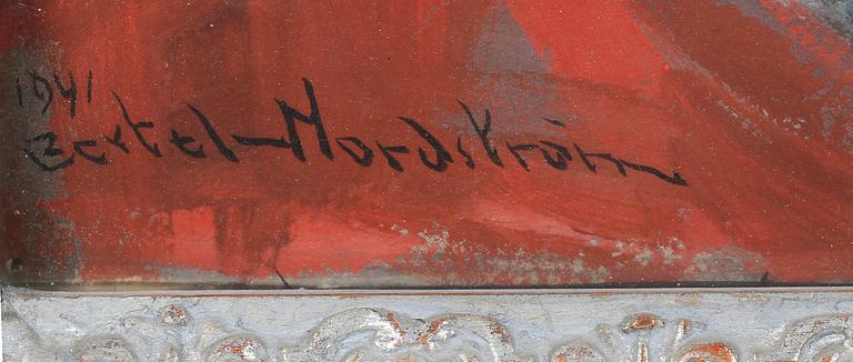 BERTEL BERTEL-NORDSTRÖM, blandteknik, sign o dat 1941.