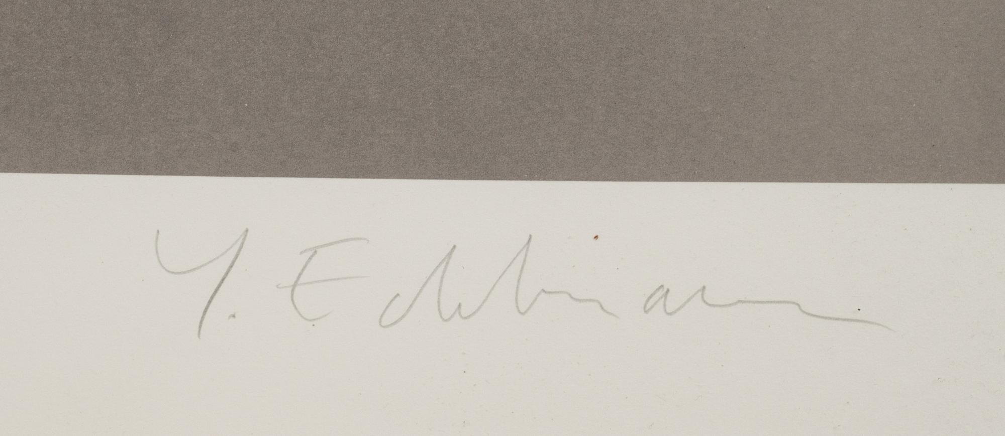 YRJÖ EDELMANN, färglitografi. Signerad och numrerad 111/150.