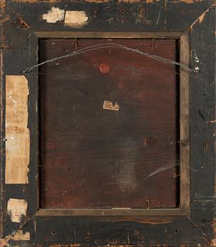 Unknown artist, 18th century, dutch school, oil on canvas laid on board.