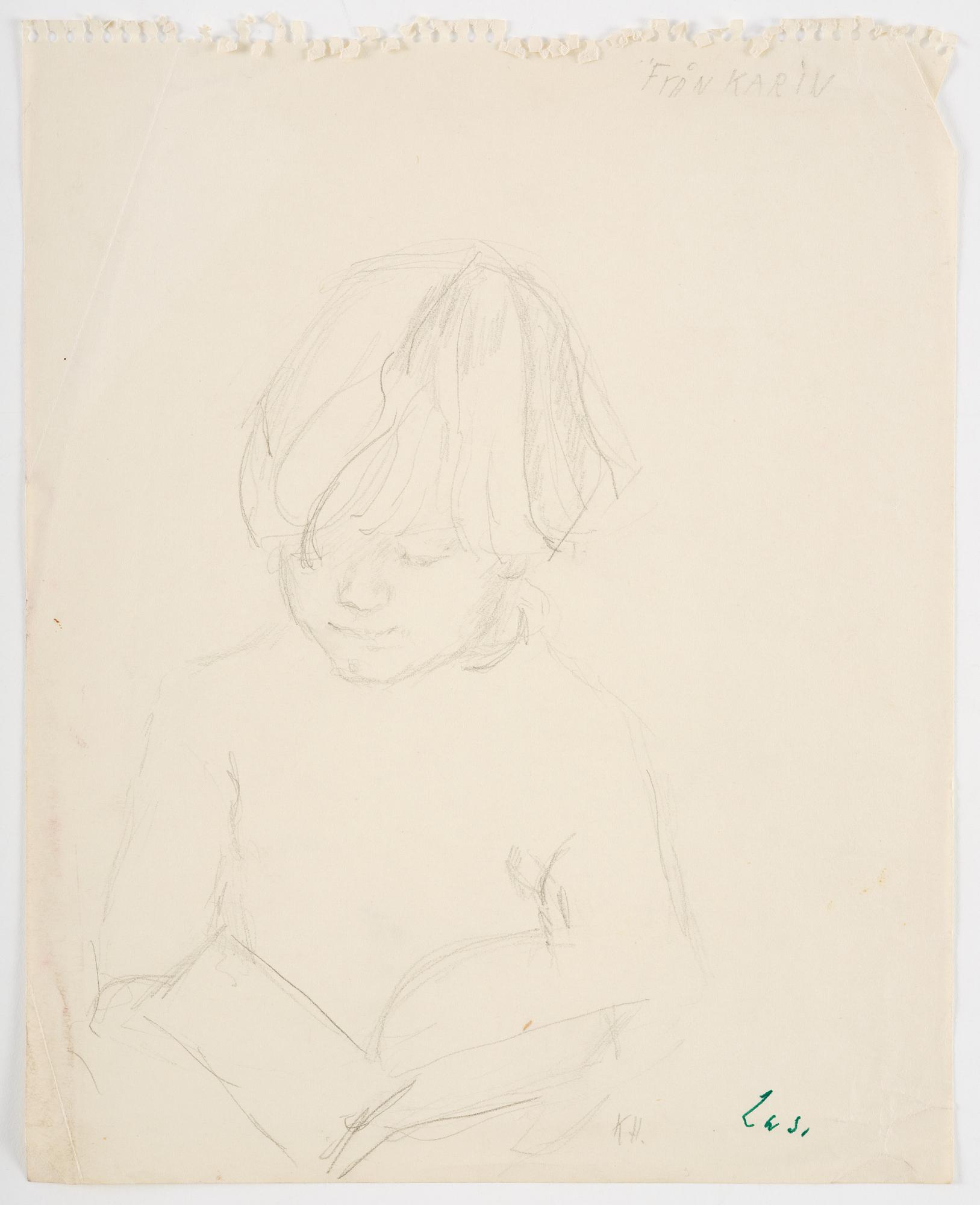 Lotte Laserstein, Reading boy.