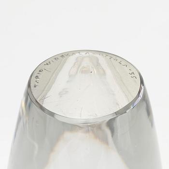 Tapio Wirkkala, glass sculpture, "Tokyo", signed Tapio Wirkkala Iittala -55.