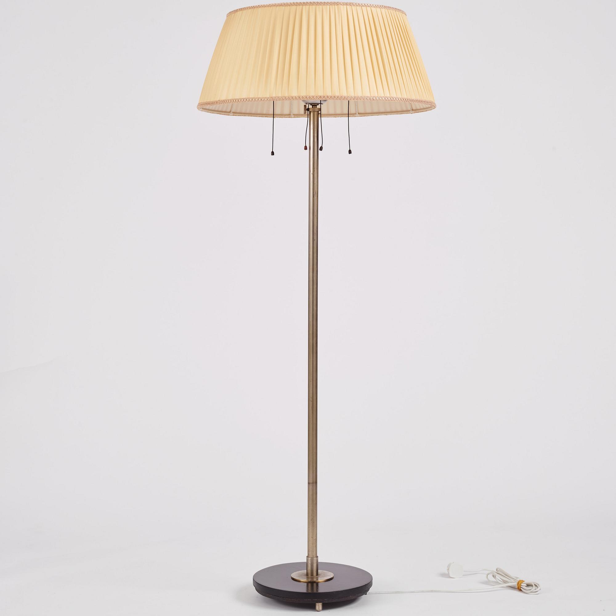 Erik Tidstrand, golvlampa, Nordiska Kompaniet, 1929-30.