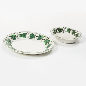 A 57-piece dinner and coffee service, 'Napoleon Ivy', Wedgwood, England.