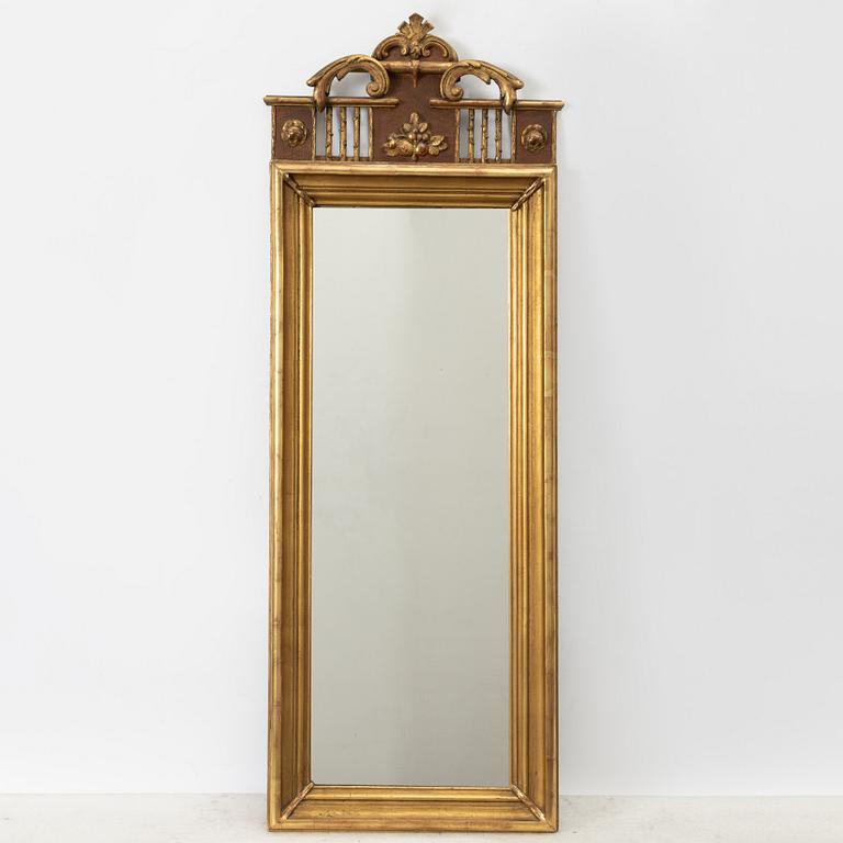 A mirror, Empire, 19th century.