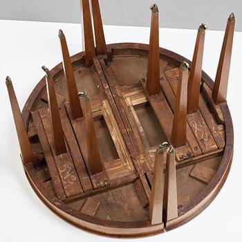 A Swedish 19th century dinner table.