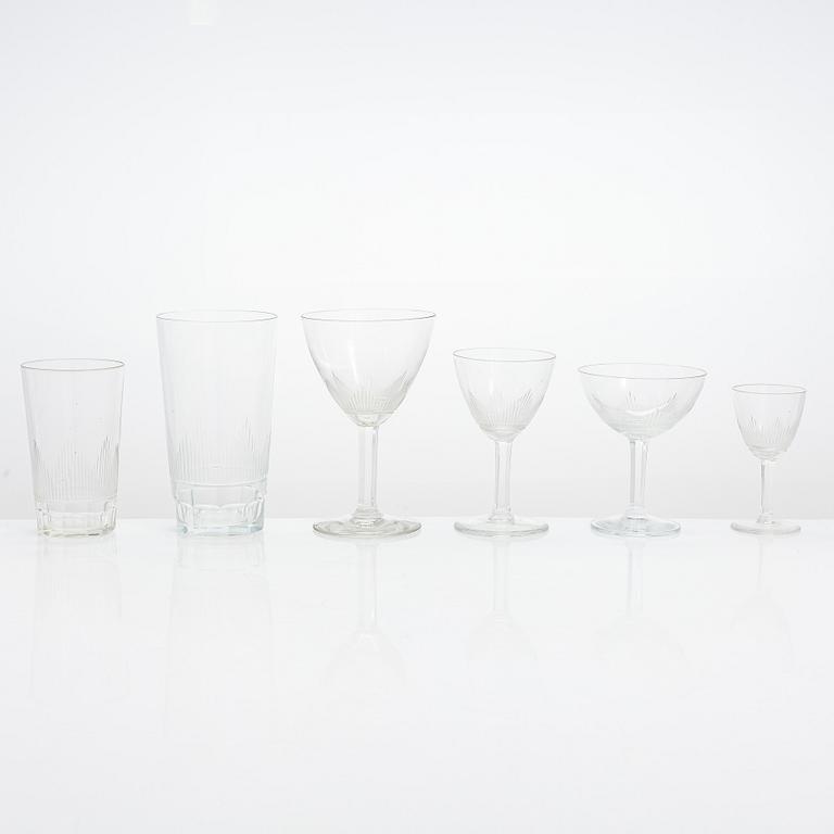 Erkki Vesanto, a 104-piece 'Marjatta' glassware for Iittala 1947-1969.