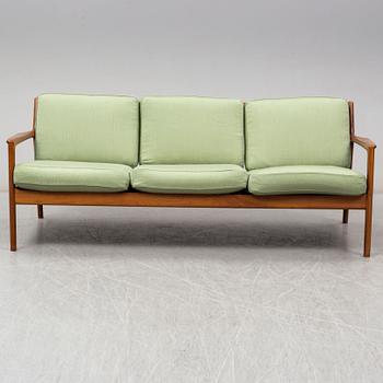 FOLKE OHLSSON, an 'USA-75' teak sofa from Dux.