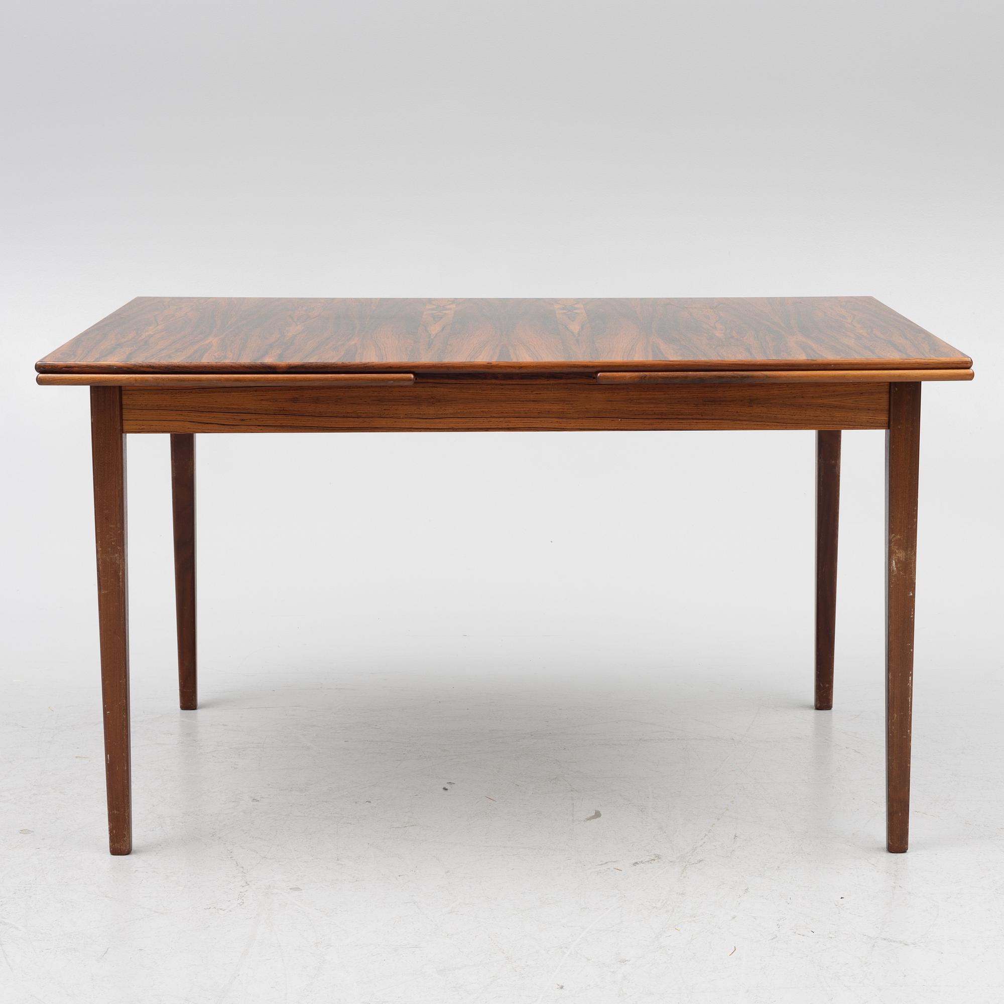 A seven-piece dining suite, 'Köln' and 'Ladoga', IKEA, 1960s-70s.