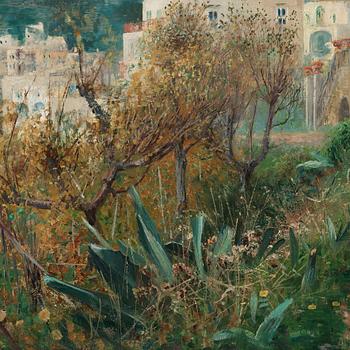 Anshelm Schultzberg, Scene from Capri.