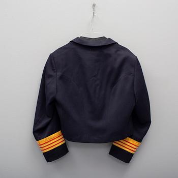 UNIFORM. Mässdräkt för marinen, Kommendör (marinöverläkare), Georg Sörman, 1990-tal. Sverige.