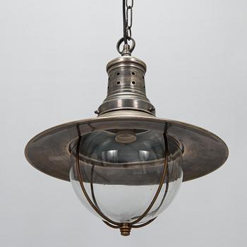 A pendant ceiling ship's lamp, Chehoma, Belgium 2000s.