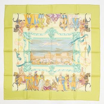 Hermès, scarf 'Turqueries en l'Honneur de Mr de T 1748'.