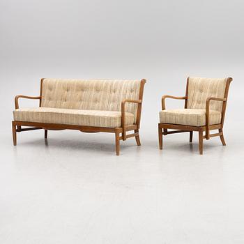 Otto Schulz, sofa and armchair, Boet, 1930s-40s.