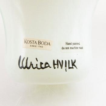 Ulrica Hydman-Vallien, vaser 3 st signerade Kosta Boda.