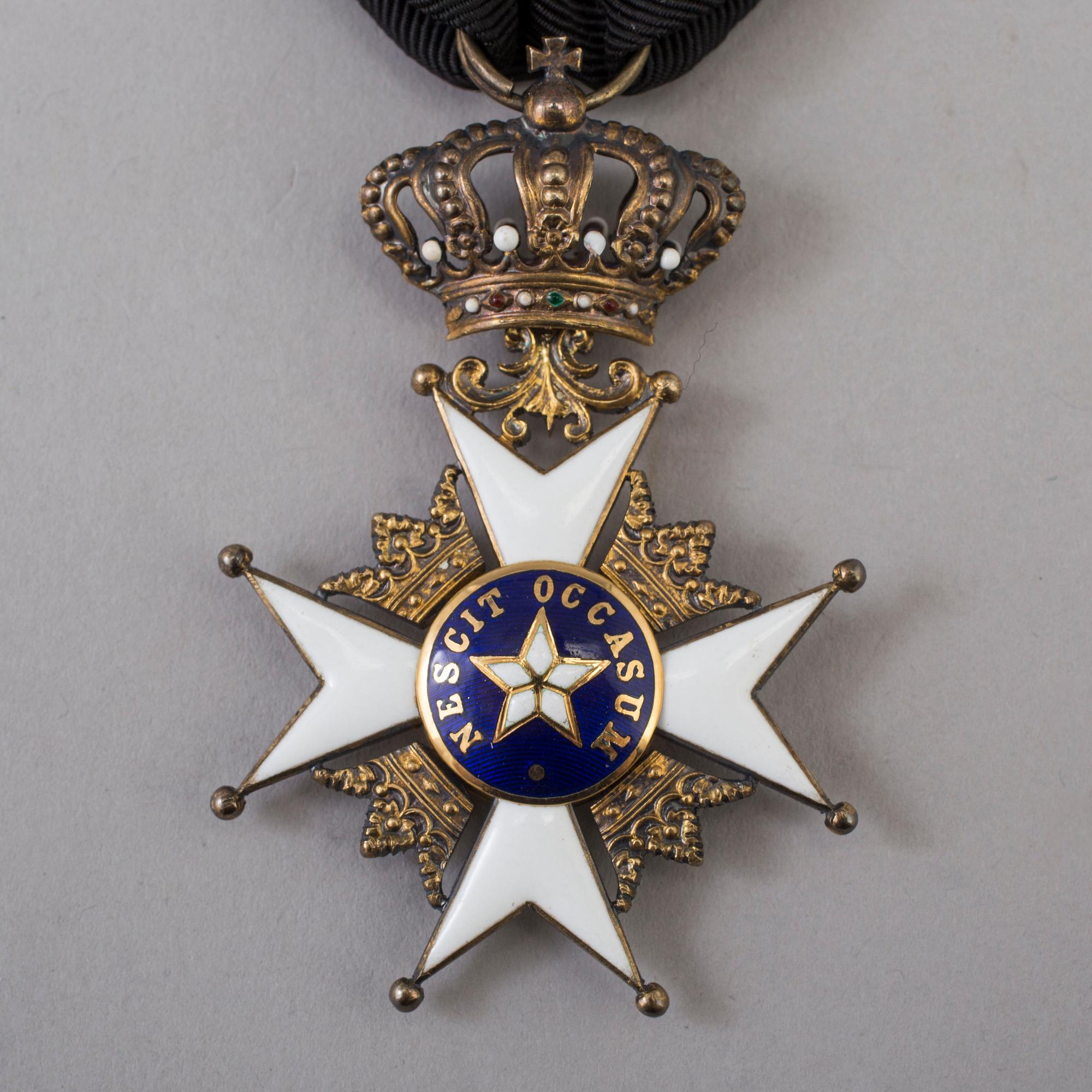 Order of the North Star, knight's cross.