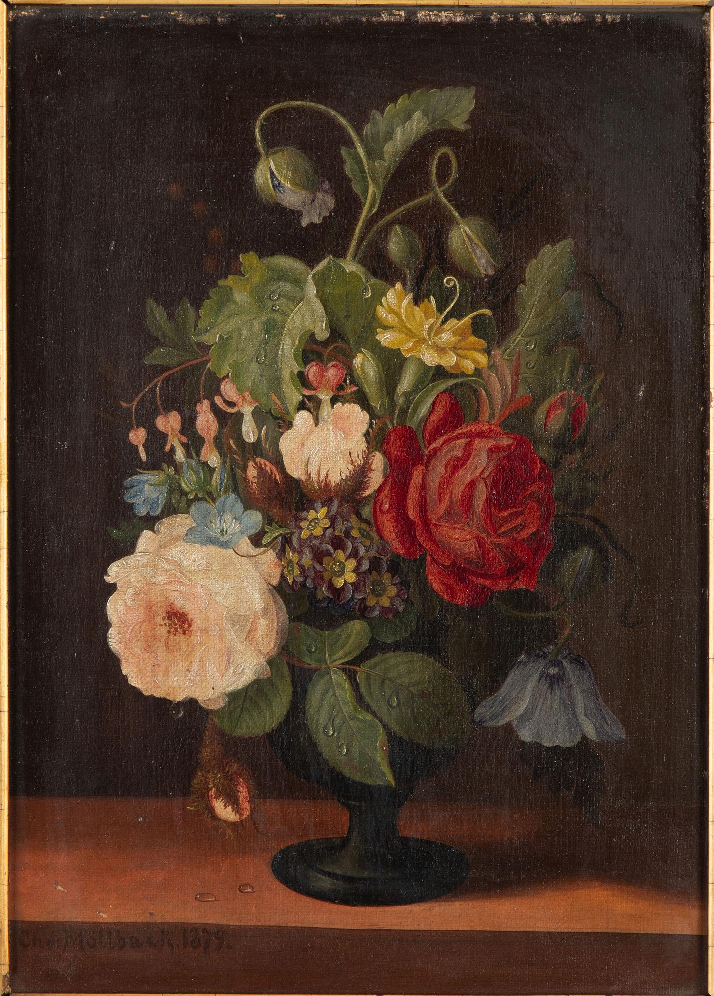 Christian Møllback, Blomsterstilleben.