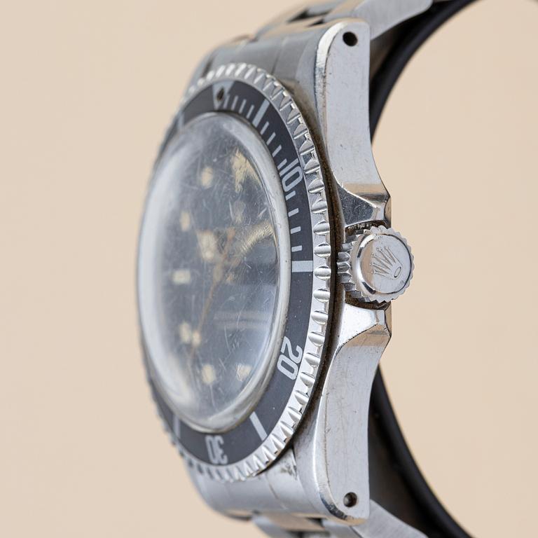 Rolex, Submariner, "Underline, Gilt, Swiss only, Pointed crown guards", "Proveniens Rodriquez Messina", ca 1963.