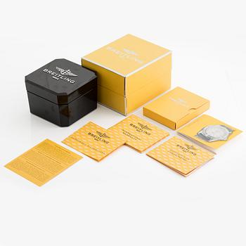 Breitling, Callistino, "mother-of-pearl dial", wristwatch, 29 mm.